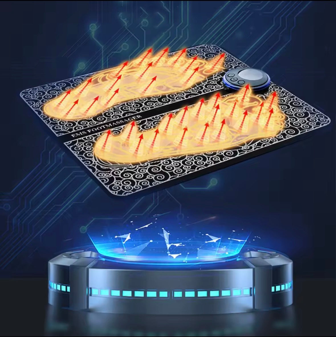 Elektrische EMS Fußmassage-Matte