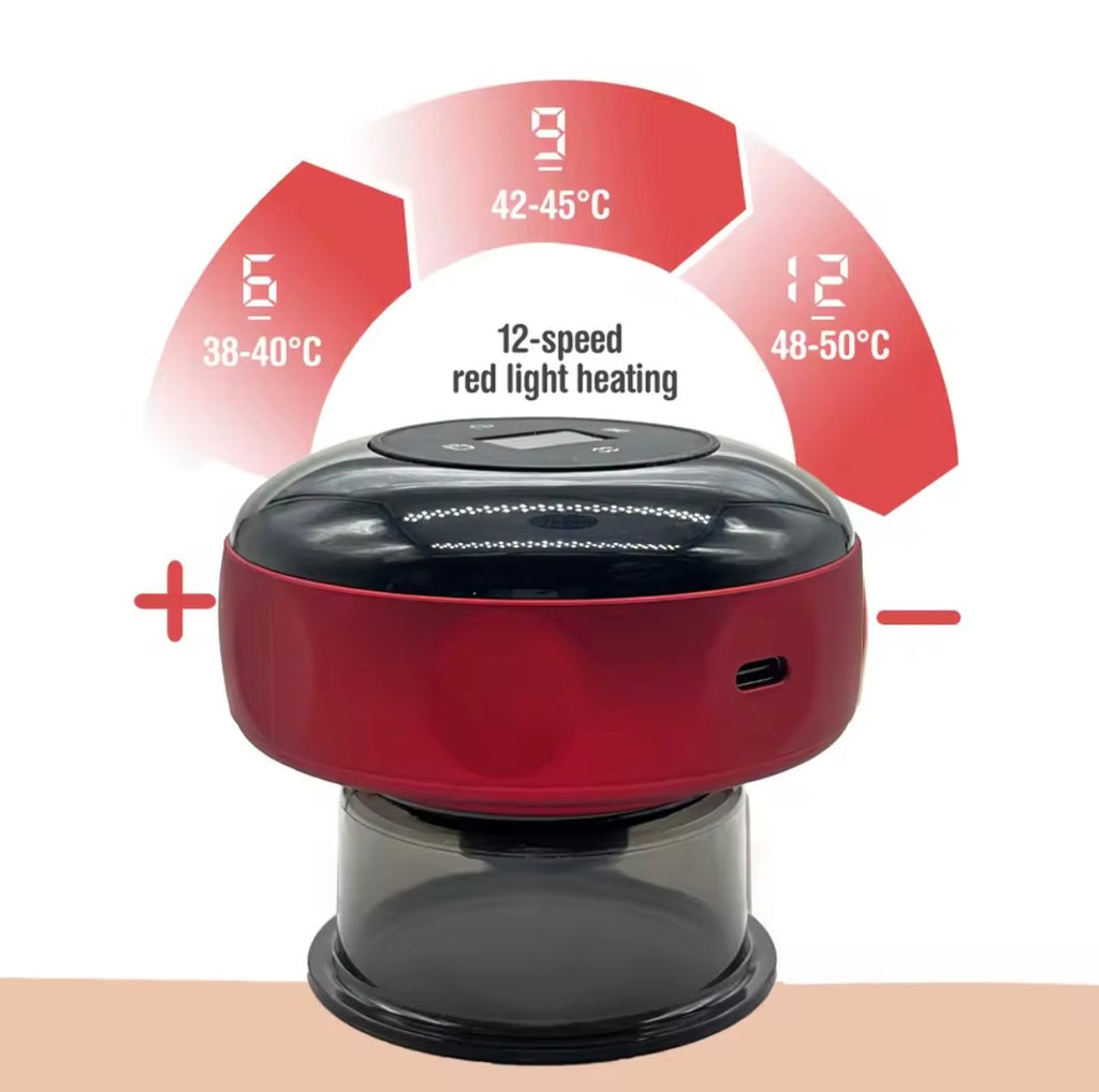 Vakuum-Schröpfgerät mit Massagefunktion