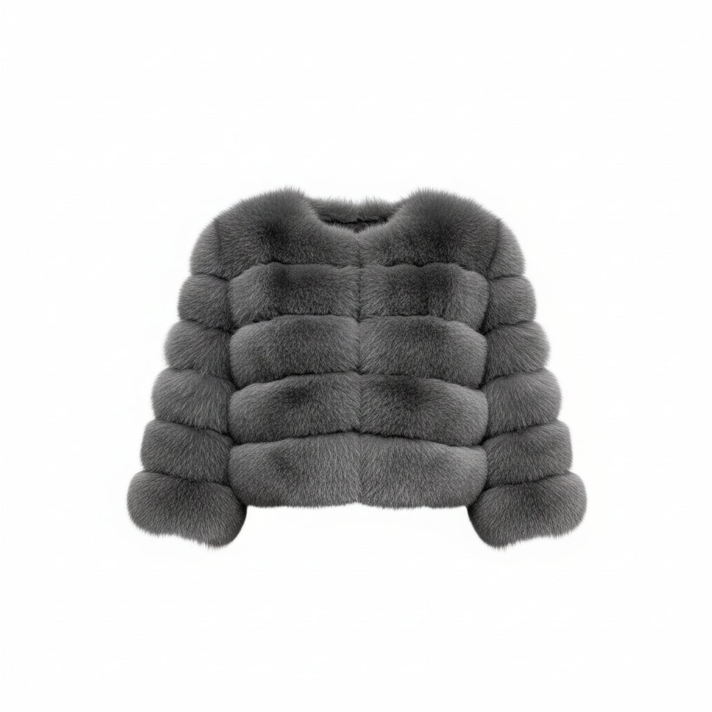 Kunstfuchspelz Jacke