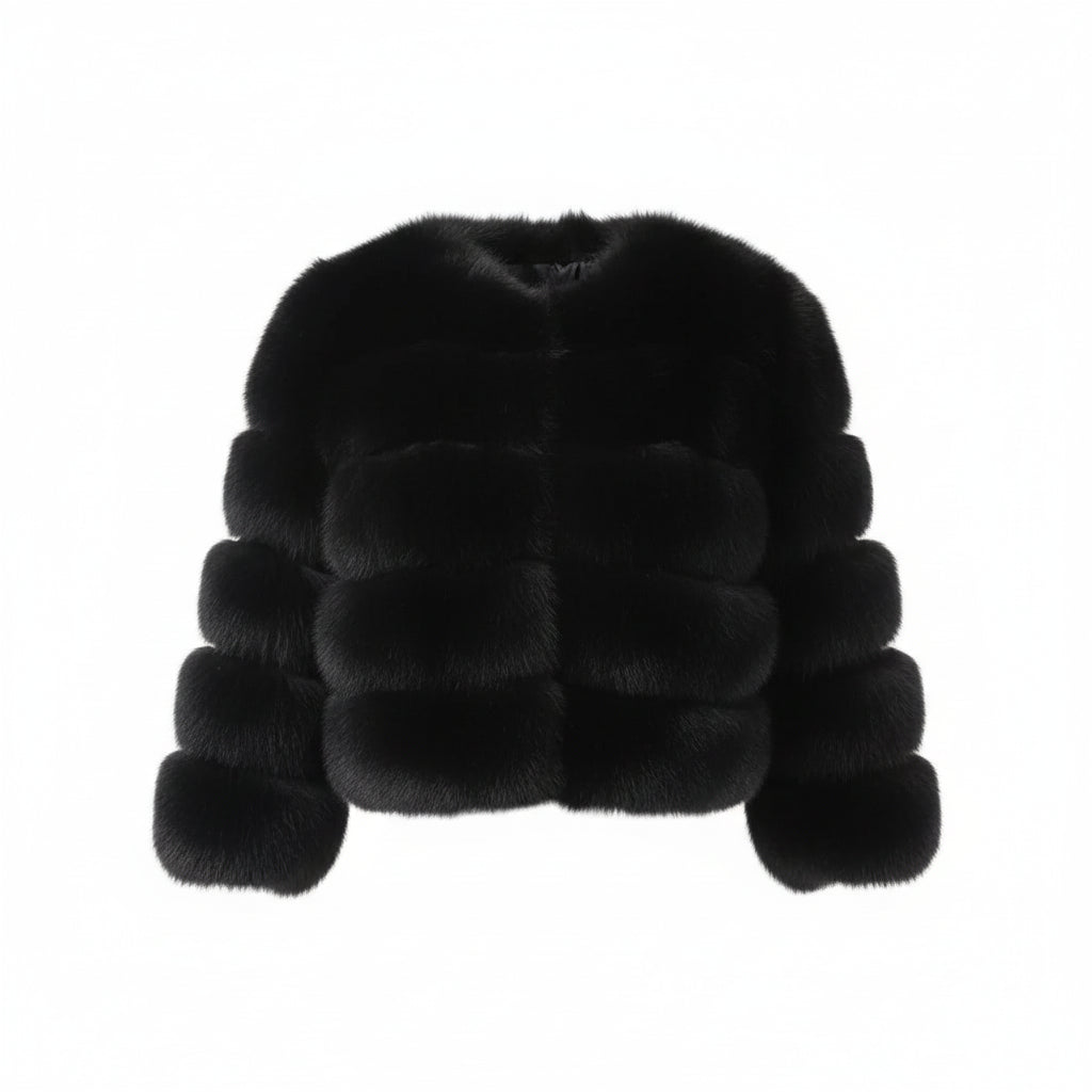 Kunstfuchspelz Jacke