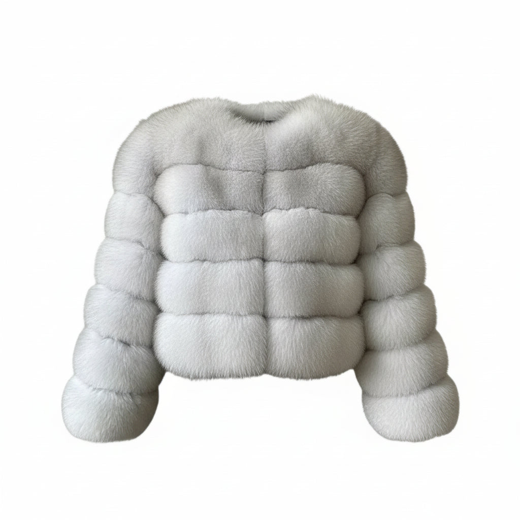 Kunstfuchspelz Jacke